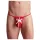 Geschenk Weihnachts-String in Rot für Männer (S-L)