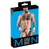 Svenjoyment - Herren Kellner-Tanga-Set (schwarz-weiß)