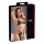 Cottelli - Offenes Spitzen-Set (schwarz) - M