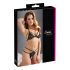 Cottelli - Offenes Spitzen-Set (schwarz) - L