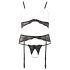 Abierta Fina - Perlen-Spitzen-Set - XL