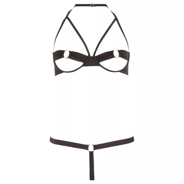 Cottelli - Metallring-BH-Set (schwarz)