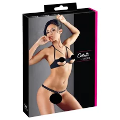 Cottelli - Metallring-BH-Set (schwarz) - 80B/M