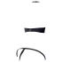 Cottelli - Metallring-BH-Set (schwarz) - 85B/L