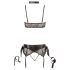 Cottelli Bondage - Verführerisches Spitzen-Set (5-teilig) - XL