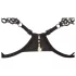 Cottelli - Funkelndes besticktes BH-Set (schwarz) - M