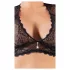 Cottelli Plus Size - Strass, Spitze Dessous-Set (Schwarz) - XL