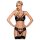Obsessive 818-SEG-1 - Glitzernder Dessous-Set (Schwarz)
