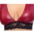/ Cottelli Bondage Plus Size - Spitzen-BH Set (Rot)