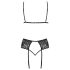 Kussbarer - Dessous-Set (schwarz)