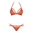Obsessive 838-SET-3 - Rotes Spitzen-BH-Set mit Riemen
