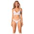 Obsessive Set Heavenly - Spitzen-BH-Set (Weiß)