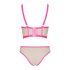 Obsessive Nudelia - BH-Set (Natur-Pink) - S/M