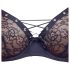 Cottelli Party - Schnür-BH-Set (schwarz) - 85C/L