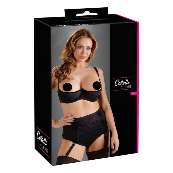 Cottelli Plus Size - Büstenheber (schwarz) - 95D