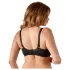 Cottelli Plus Size - Push-up-BH (schwarz) - 95D