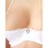 Cottelli - Schnür-BH-Set aus Spitze (weiß)