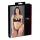 Cottelli - Riemen-BH mit Ring & String (schwarz)