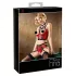 Abierta Fina - Hebe-BH-Set mit Ringen (rot) - 80B/M