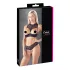 Cottelli - Offenes BH-Set (Schwarz)