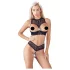 Cottelli - Offenes BH-Set (Schwarz) - 80B/M