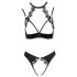 Cottelli - Spitzen Bügel-BH Set mit Halsband (schwarz)