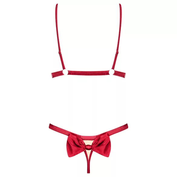 Obsessive Rubinesa - pikantes Dessous-Set (rot)