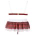 Cottelli - Sexy Schulmädchen Kostüm - BH-Set - L