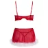 Cottelli - Weihnachts‑Dessous‑Set (rot)