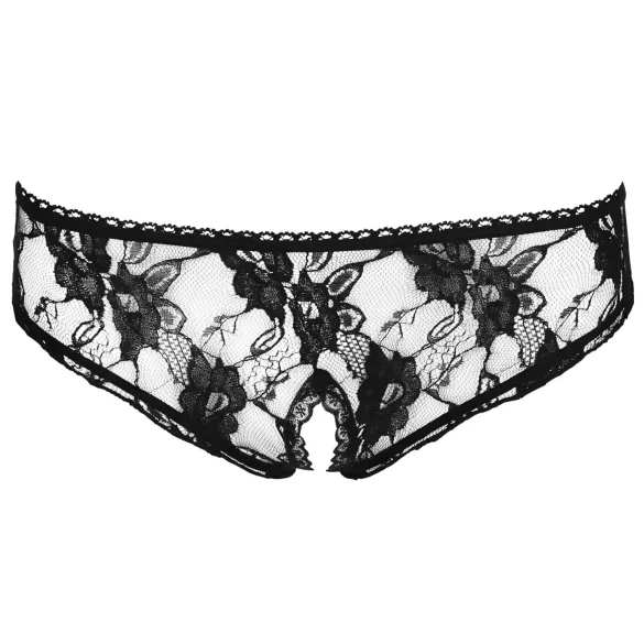 Cottelli - Offener Hüftslip (schwarz) - M
