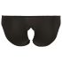 Cottelli Plus Size - Spitzenslip mit offenem Schritt (schwarz) - XL