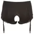 Cottelli Plus Size - Strapse-Höschen offen (schwarz) - 3XL