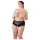 Cottelli Plus Size - Spitzenperlen offener Slip (schwarz) - 2XL