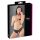 Cottelli - Schwarzer Spitzen-Slip mit Schleifenöffnung - M