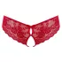 Cottelli - Damenstring offen mit Schleife (rot)