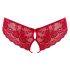 Cottelli - Rote Offene Schleifen-Panty - L