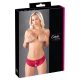 Cottelli - Rote Offene Schleifen-Panty - XL
