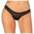 Obsessive Chemeris - Sexy String (Schwarz) - M/L