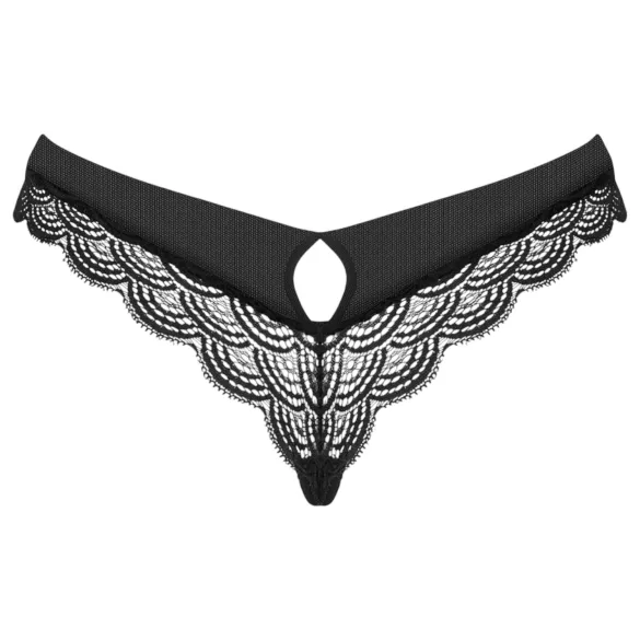 Obsessive Chemeris - Sexy Tanga (Schwarz) - XL/XXL