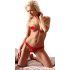 Cottelli - Spitzen-Sextanga (rot) - XL