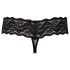 Cottelli - Perlen-Spitzen-Tanga (schwarz) - L