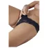 Cottelli - String aus Spitze mit versteckter Perlenkette (schwarz) - XL