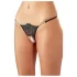 Cottelli - glitzernde Blume - offenem String-Tanga