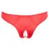 Cottelli - Perlen, offene Blumen-Slip (Rot) - M