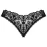 Obsessive Donna Dream - Spitze offener Tanga (schwarz) - M/L