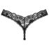 Obsessive Donna Dream - Spitzen-Tanga (schwarz)