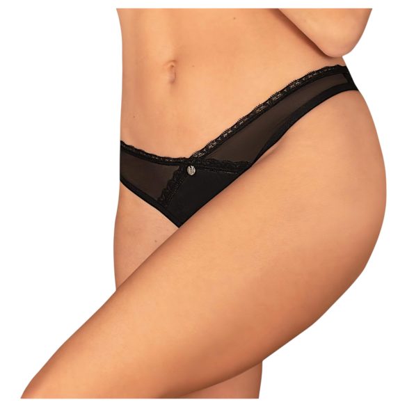 Obsessive Latinesa - Offener String (Schwarz) - M/L