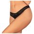 Obsessive Latinesa - Offener String (Schwarz) - M/L