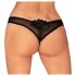 Obsessive Latinesa - Offener String (Schwarz) - M/L