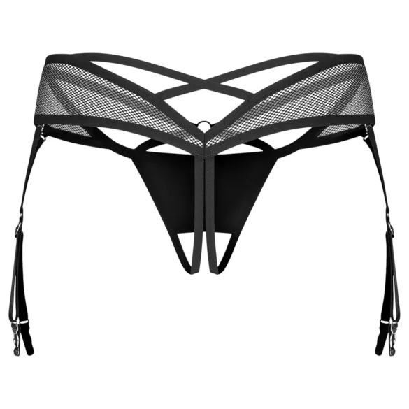 Obsessive Dominna - Straps-Strumpfhalter (Schwarz)